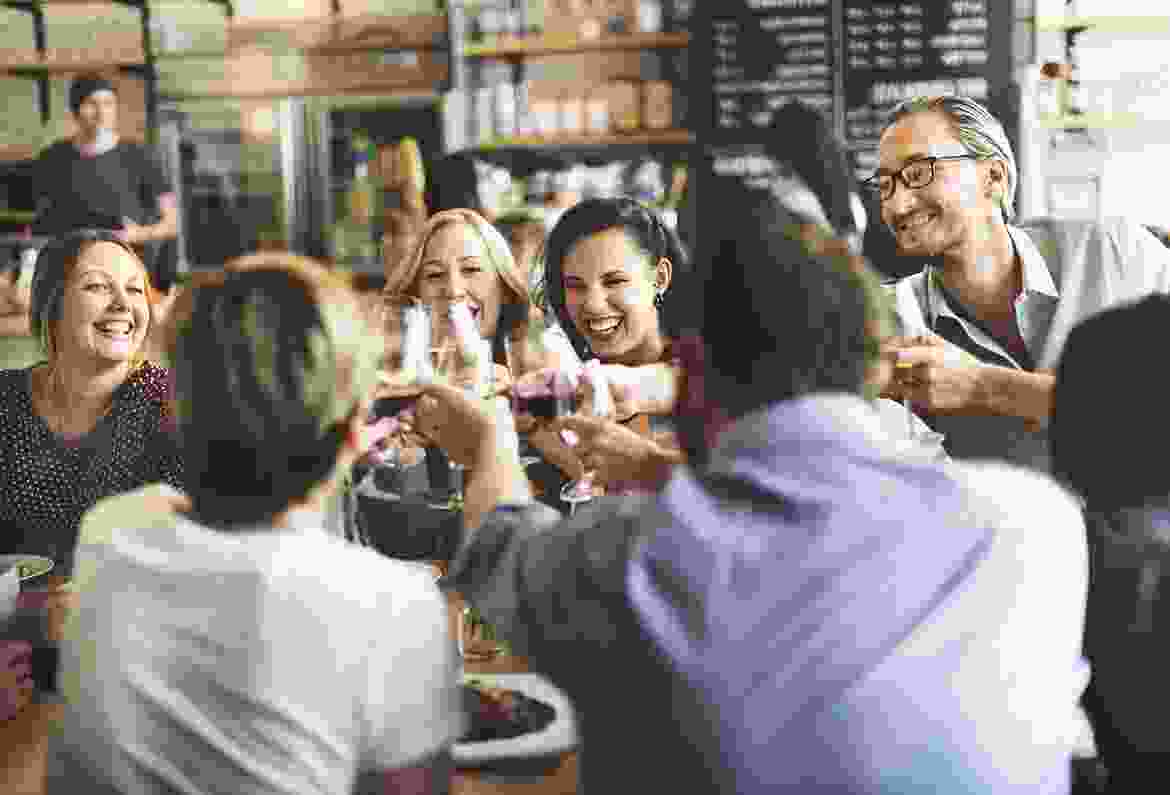 A wine drinker will never be an alcoholic!